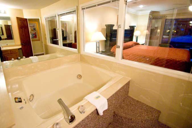 large jacuzzi tub